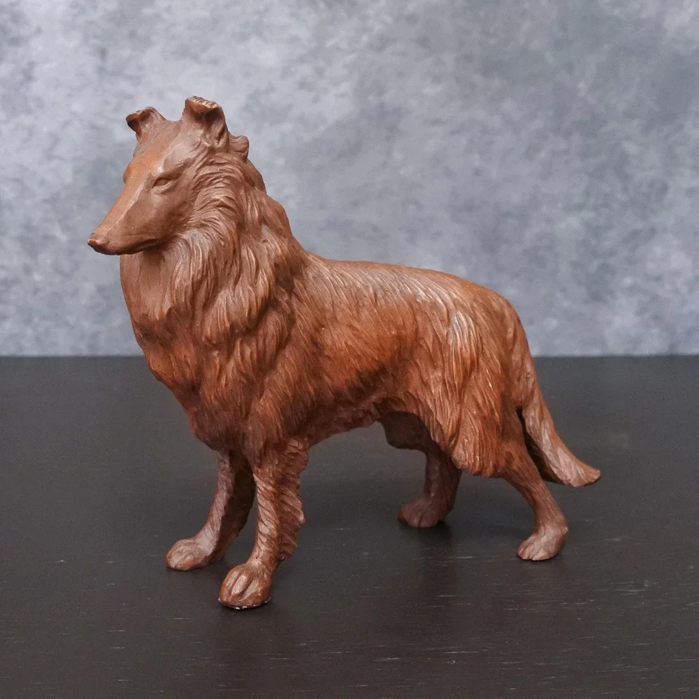 Vintage Rough Collie Lassie Dog Figurine